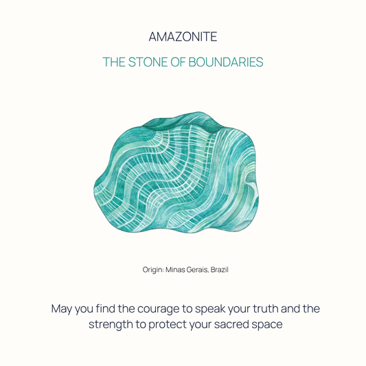 Cora - The Quiet Shield Amazonite Bracelet