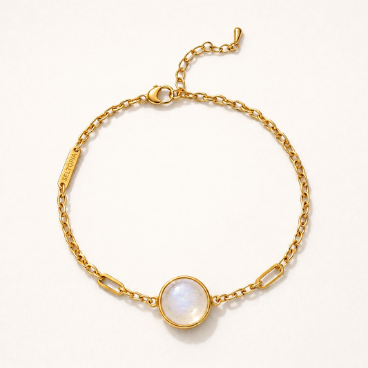 Cora - Moonstone Bracelet